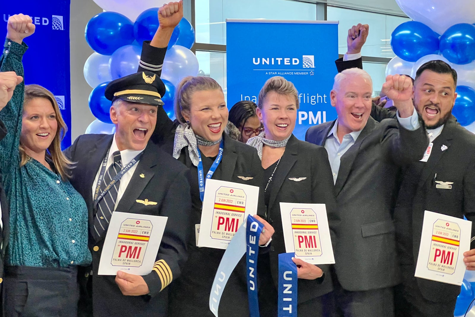 First look: United’s inaugural Newark to Palma de Mallorca flight - The ...