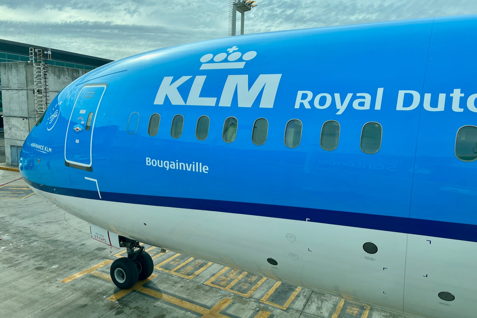 KLM Boeing 787-9 Dreamliner Business Class SCL EZE