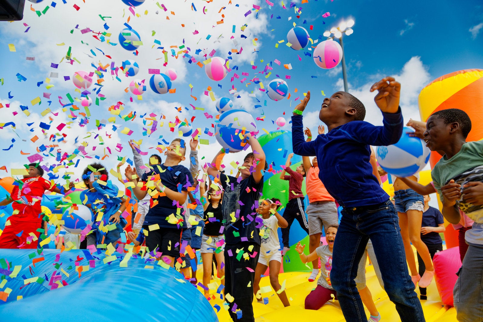 The world’s largest bounce house and planning ahead for theme park holidays: This month in family travel news