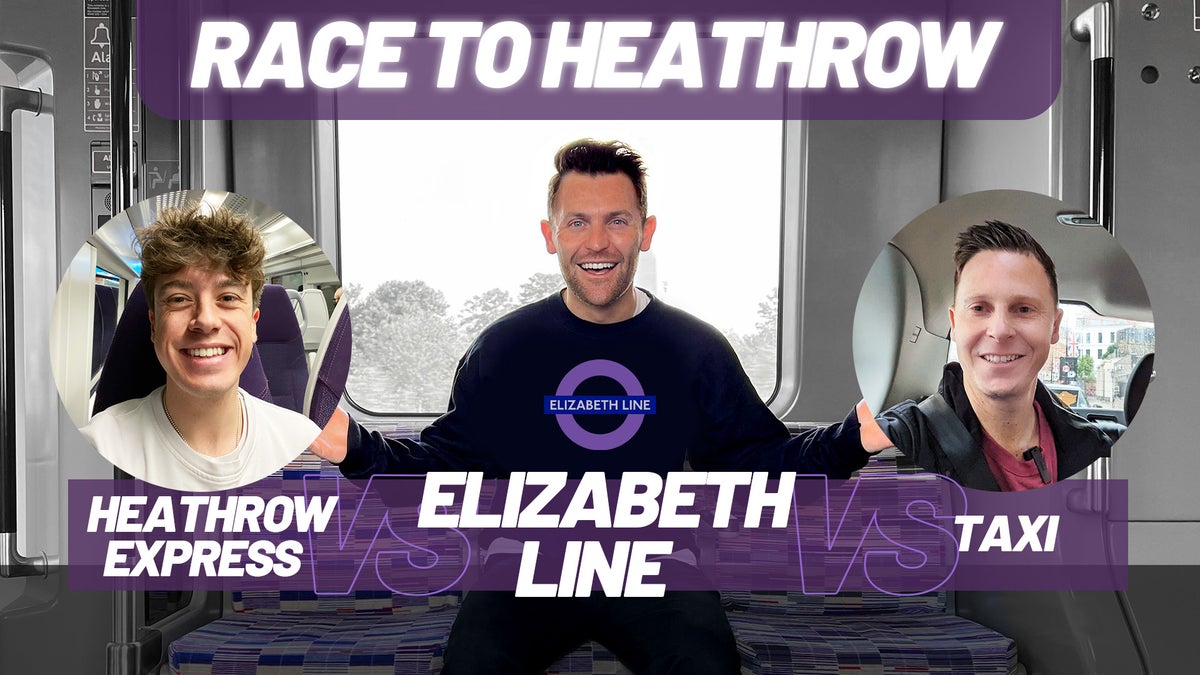 Watch us race to London Heathrow - Elizabeth Line vs Heathrow Express ...