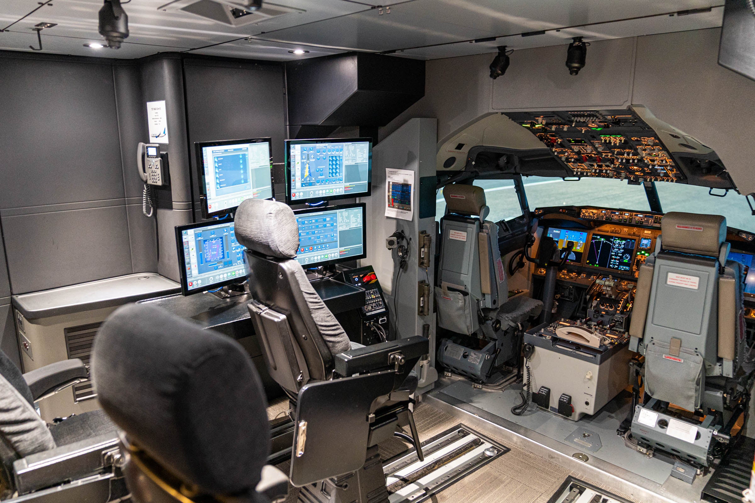 United Flight Training Center Denver Expansion Tour Simulator-10