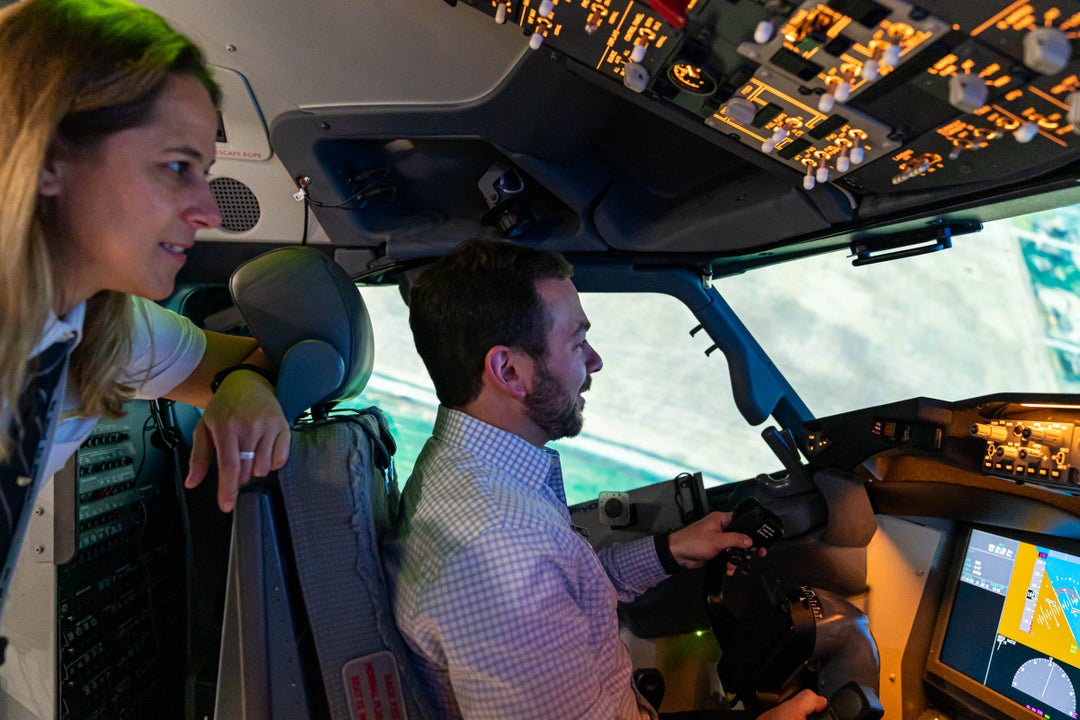 Inside United Airlines' flight training center, which is about to grow ...