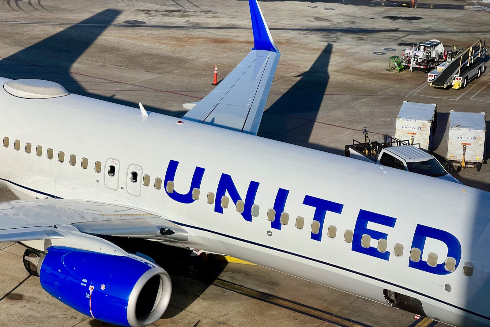 United Planes Boeing 737 Houston