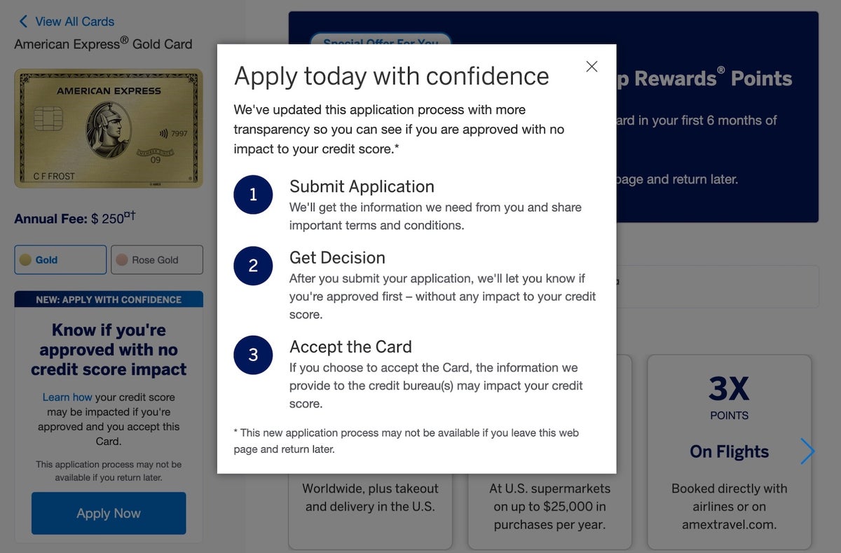 Amex Apply With Confidence: No impact on your credit score - The Points Guy