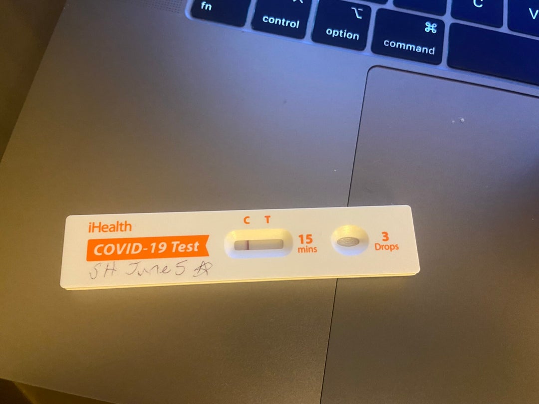 How I used a governmentprovided COVID19 test for international travel