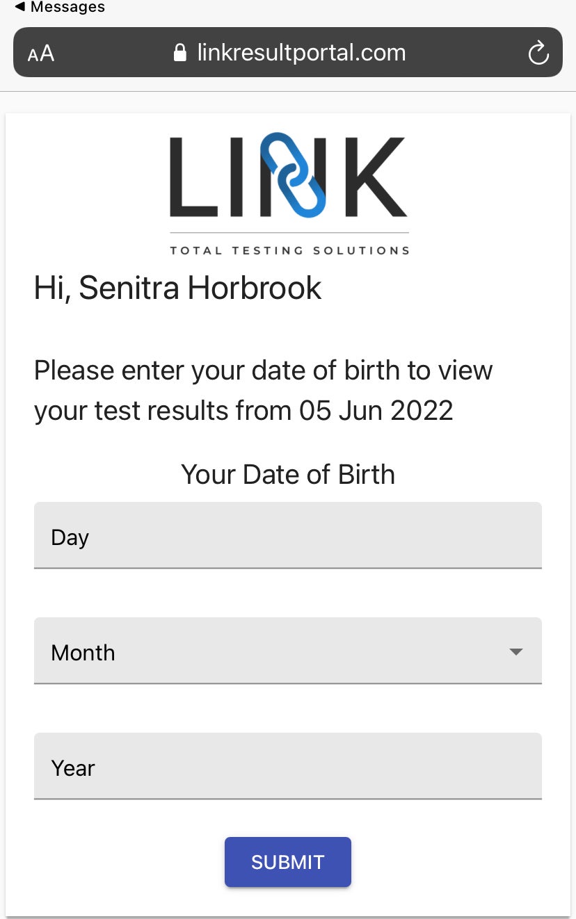 How I used a governmentprovided COVID19 test for international travel