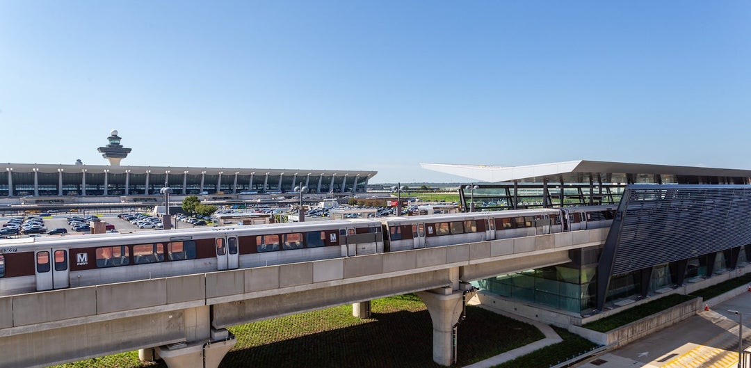 You'll be able to take the DC Metro to Dulles Airport by the fall The