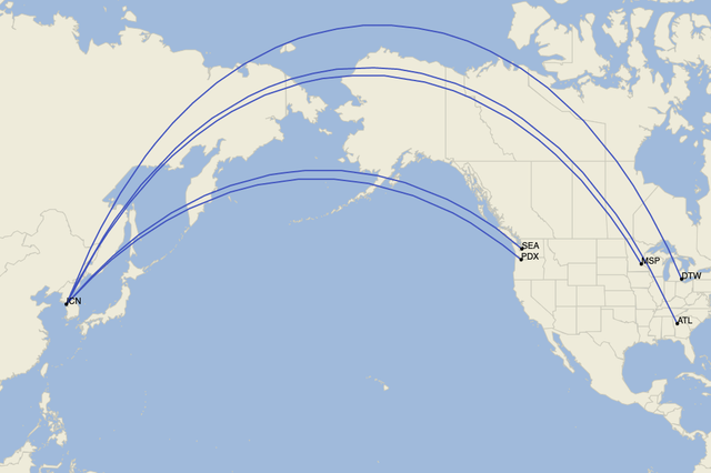 Delta boosts transpacific network with early route restart - The Points Guy