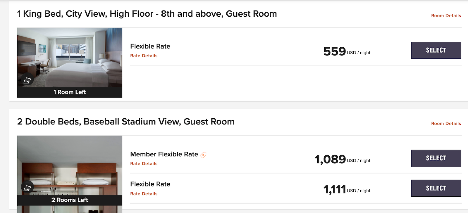 Which MLB cities have hotels with a view of the stadium? - Quora