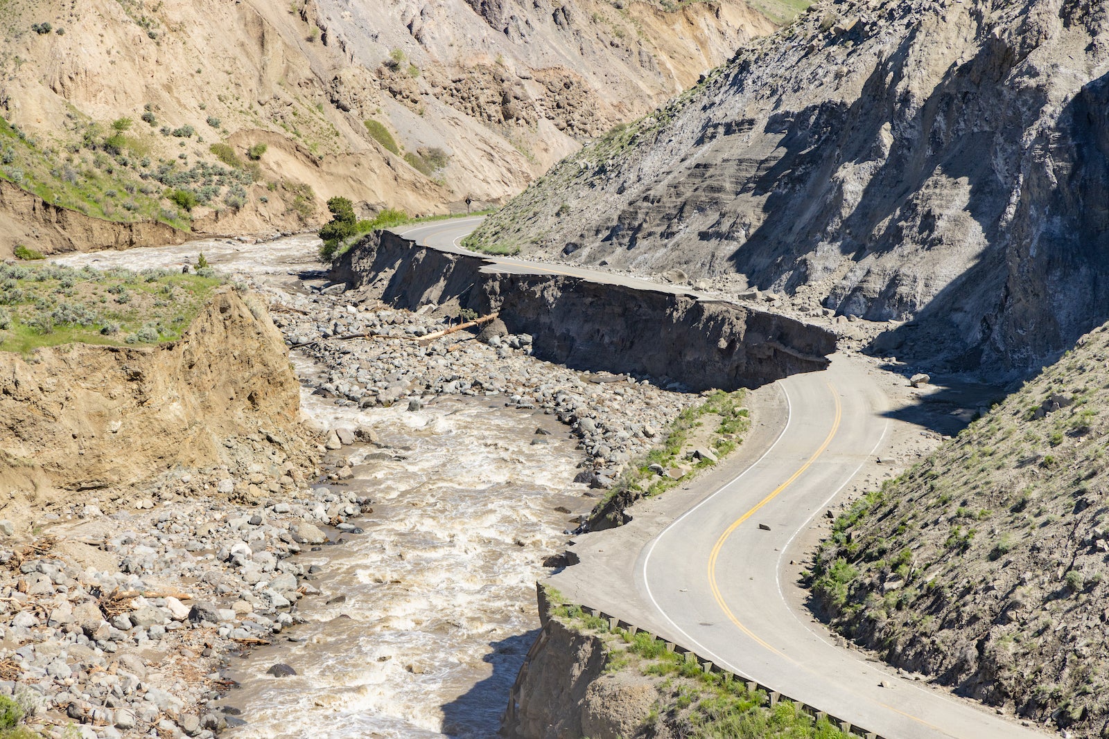 yellowstone national park damage