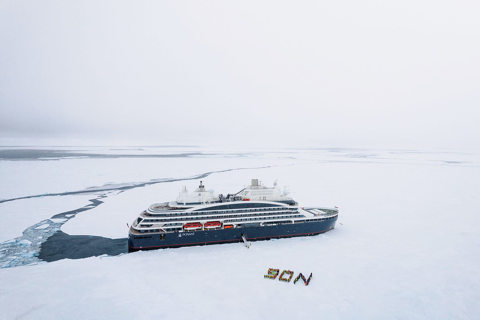 This unusual new cruise vessel just took passengers all the way to the ...