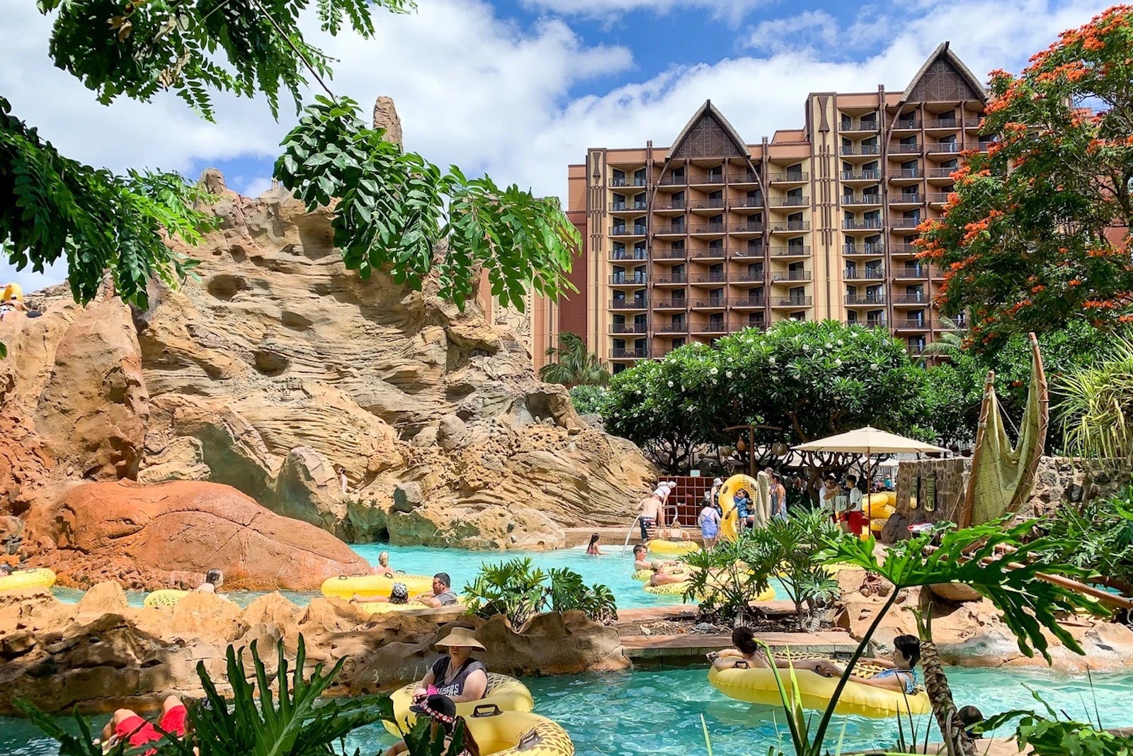 photo of swimming pool at Disney resort