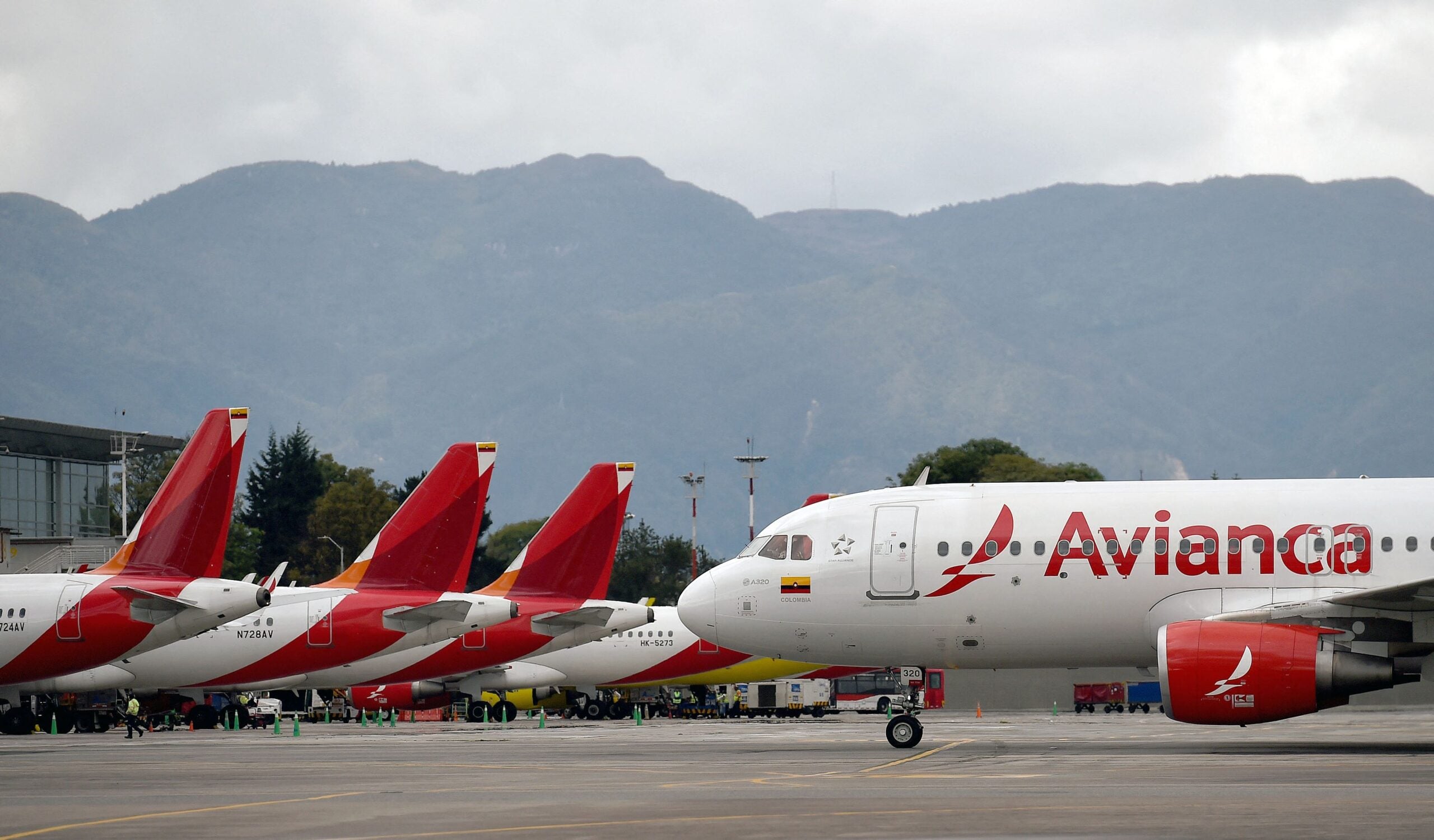 Avianca jets in Bogota