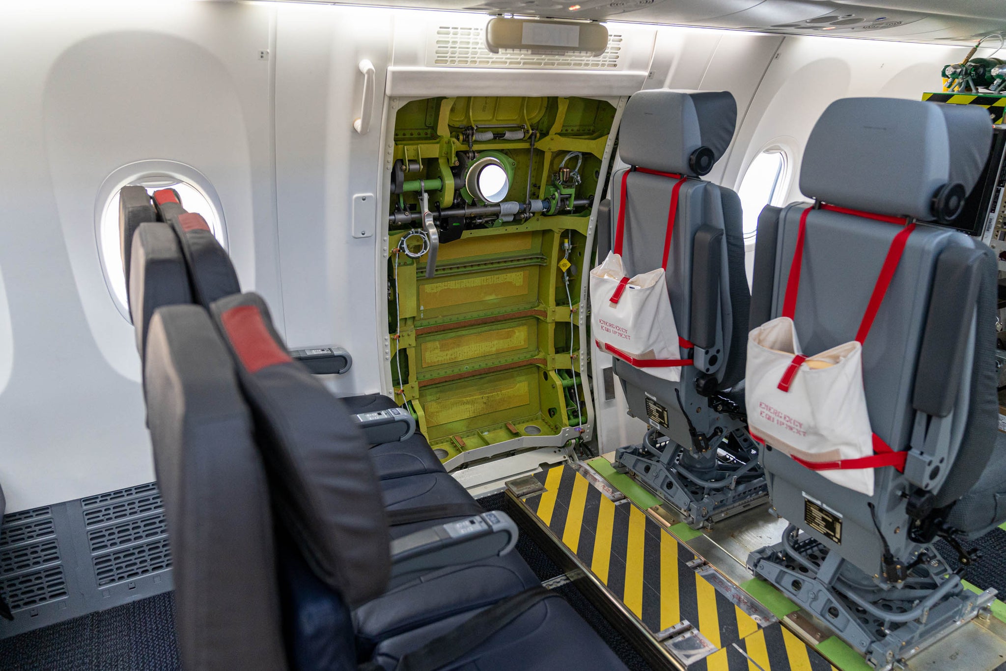 We got a first look inside Boeing's prototype 737 MAX 10 - The Points Guy