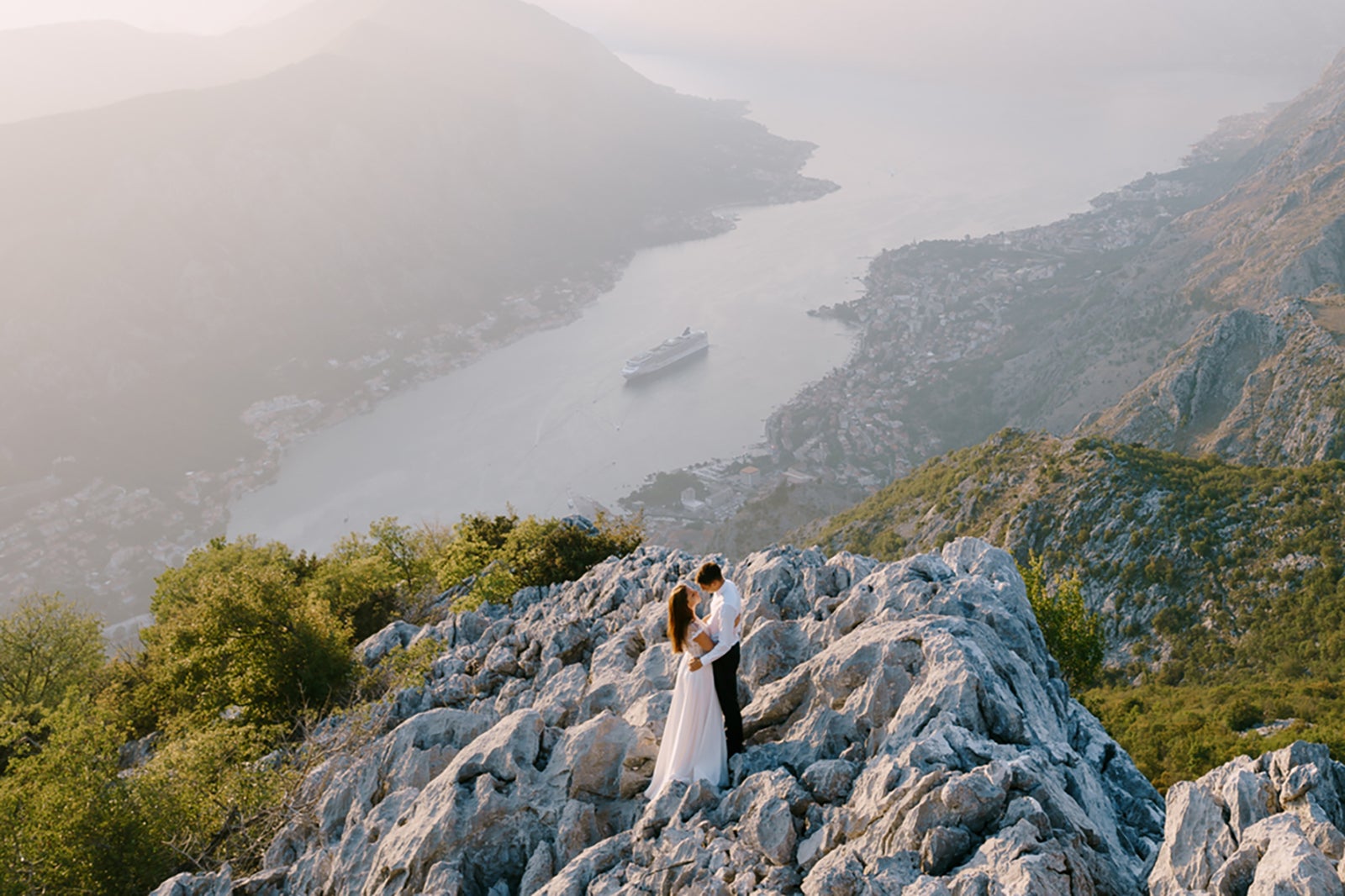 cruise wedding photos