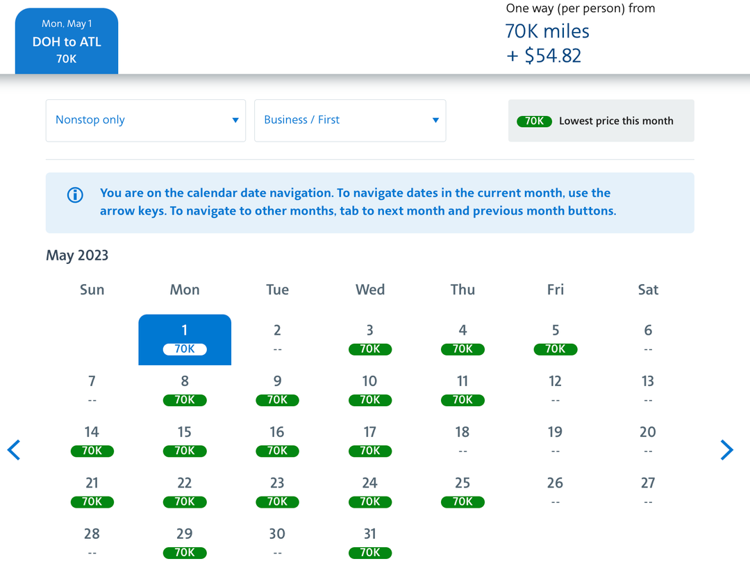 Book Qsuite business class with wide-open award space - The Points Guy