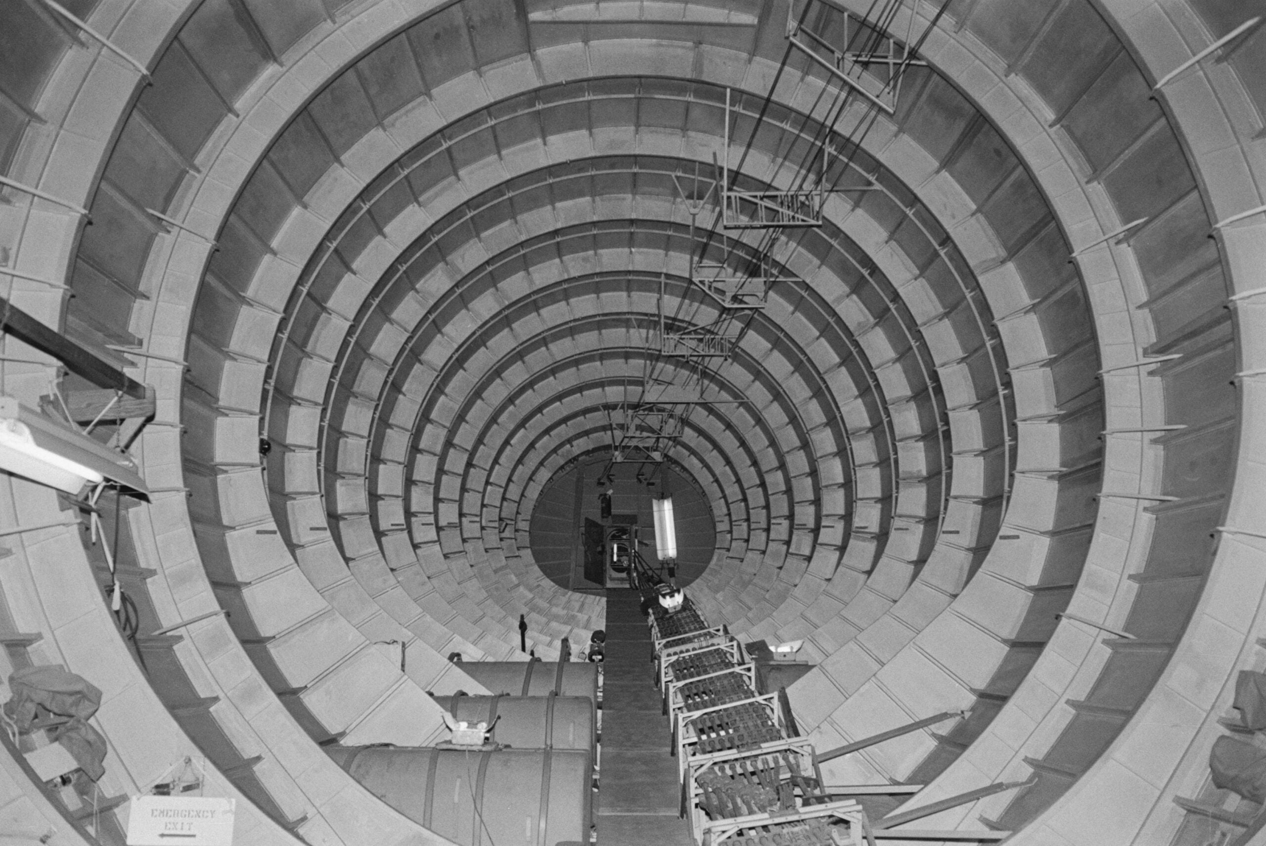 Spruce Goose Getting Ready For Its 75th First Only Flight Anniversary   Fuselage Interior Spruce Goose Bettmann Scaled 