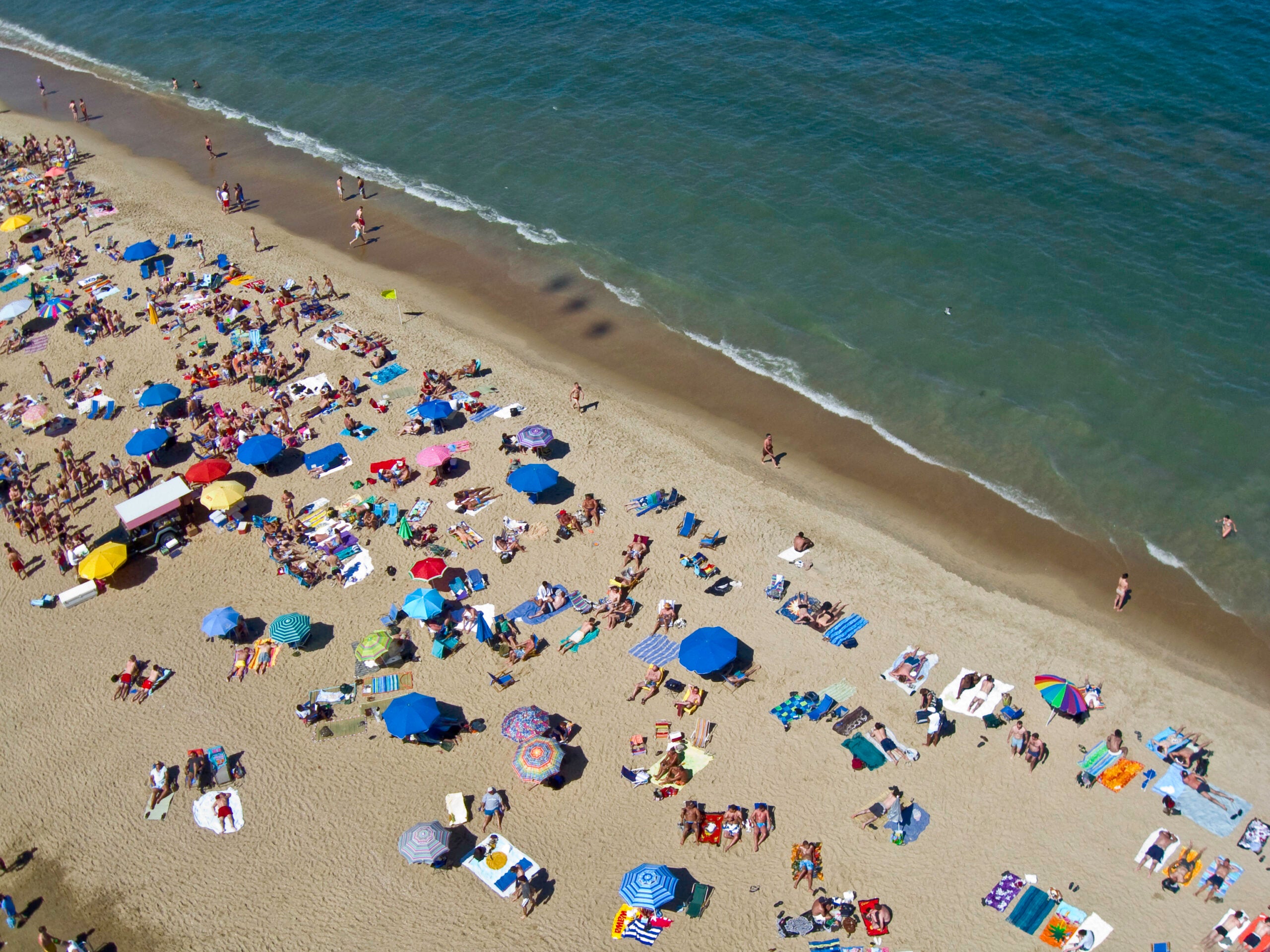 visit to a beach