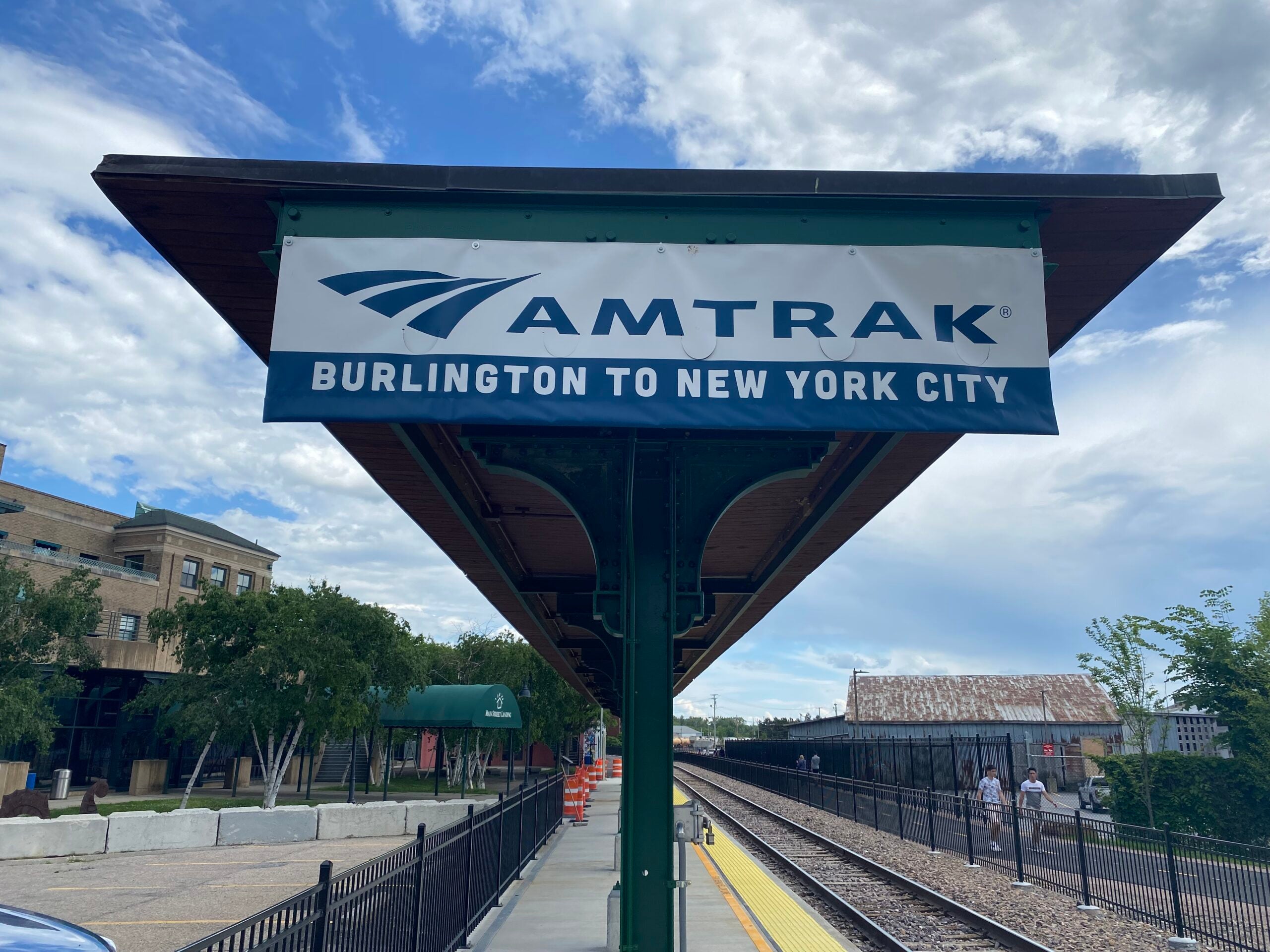 New Amtrak train service to Burlington, Vermont, from New York City