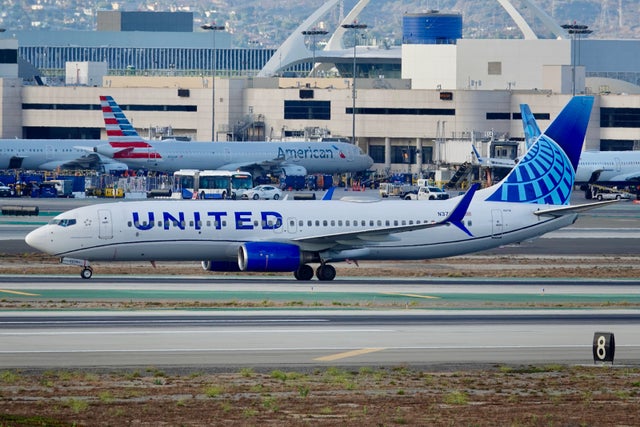 United Boeing 737 American Airlines Planes