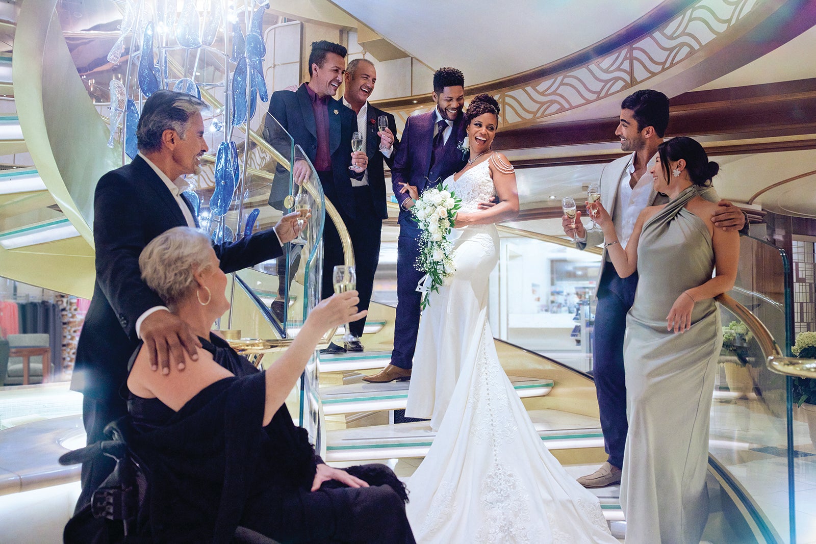 cruise ship wedding reception