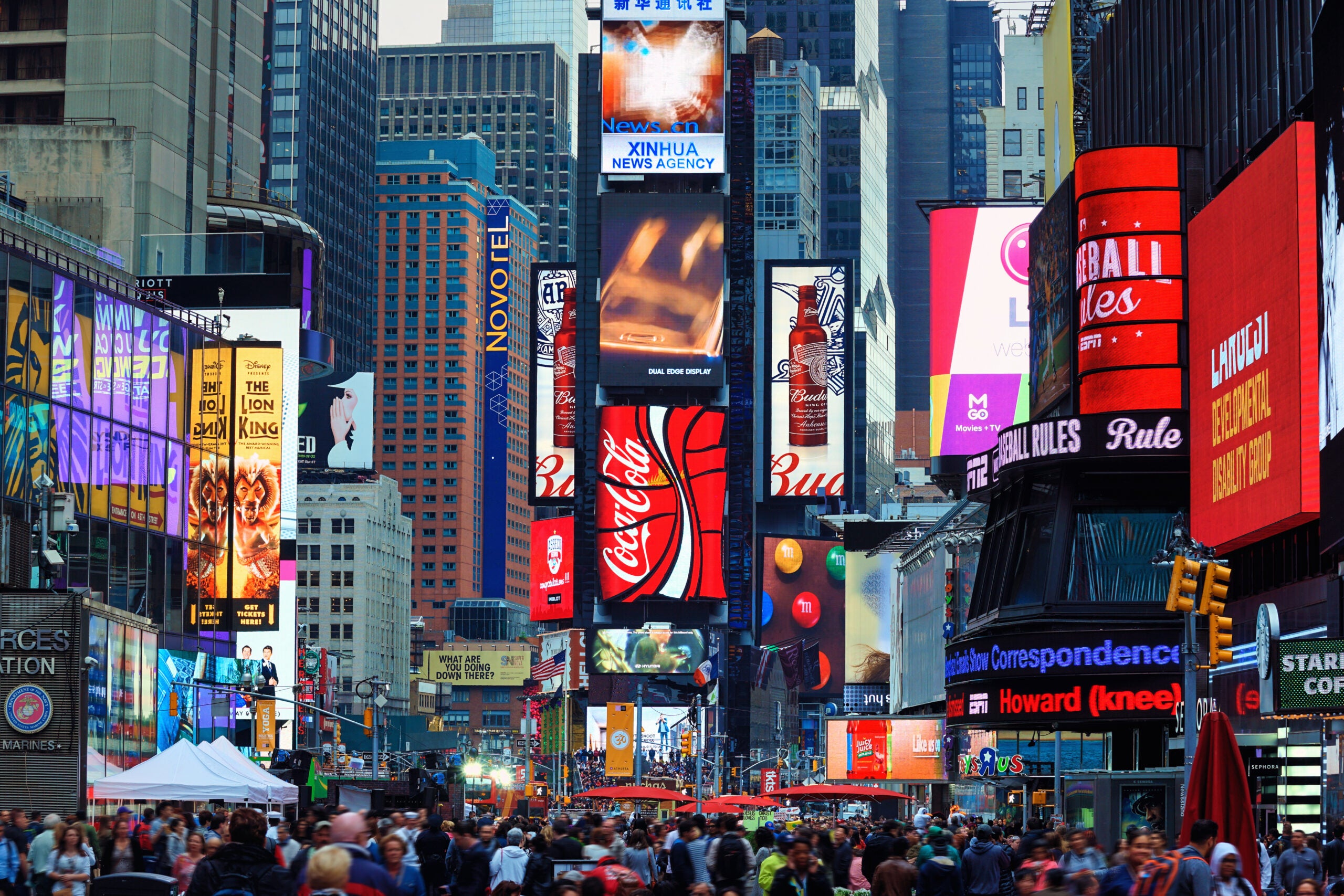 Without Crowds, Is Times Square Really Times Square? Take a Look