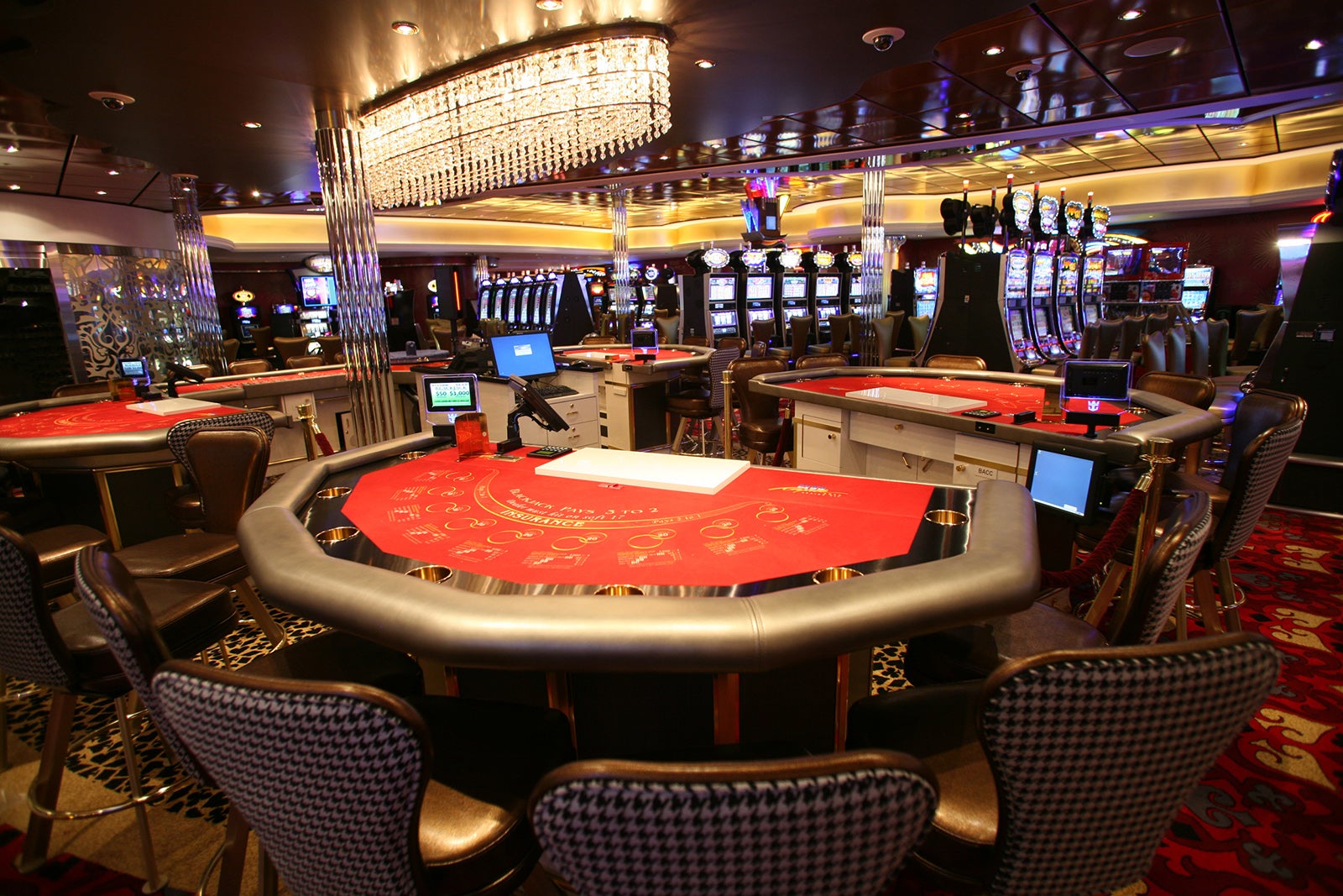 Casino on Royal Caribbean's Allure of the Seas cruise ship