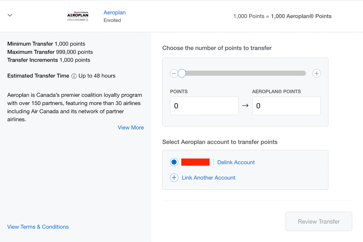 American Express adds new transfer partners table to make points