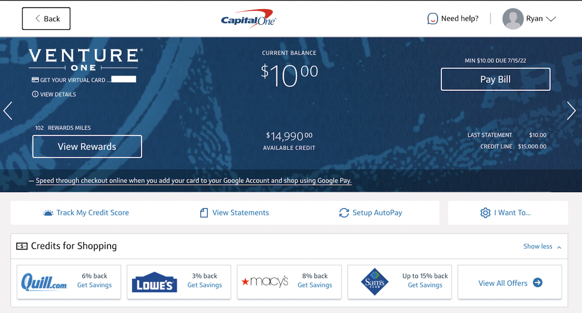 Capital One Wsi