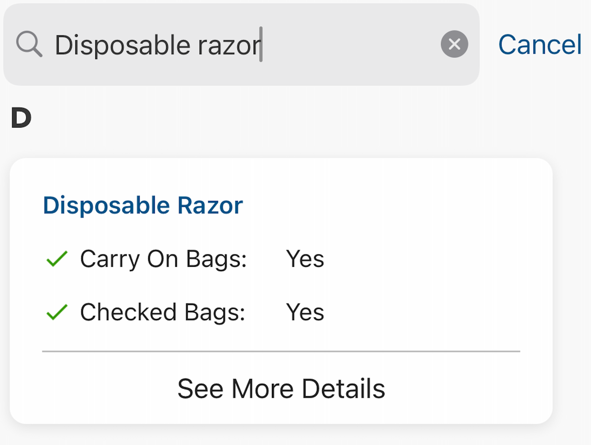 The TSA's app can help you plan ahead for travel The Points Guy