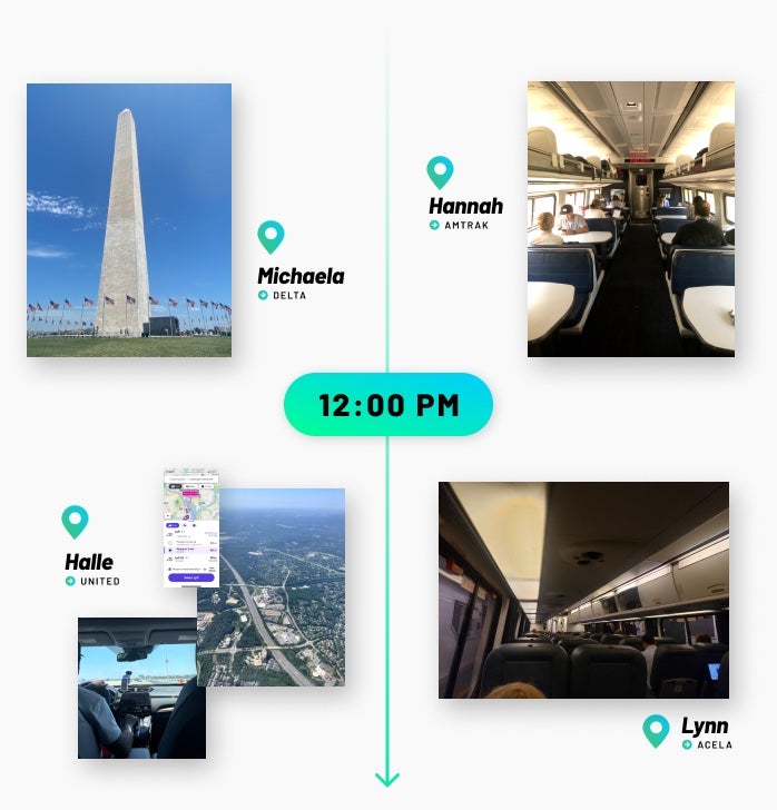 Racing to the capital What’s the fastest way to get from New York to