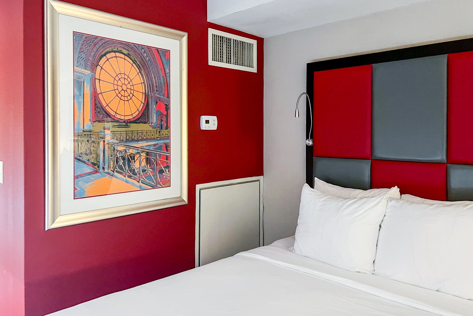 interior of hotel room