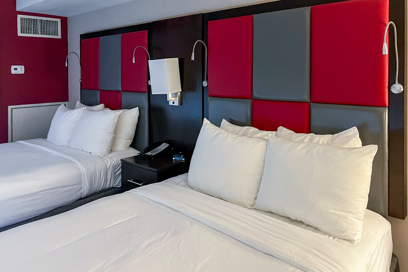 beds in train car room