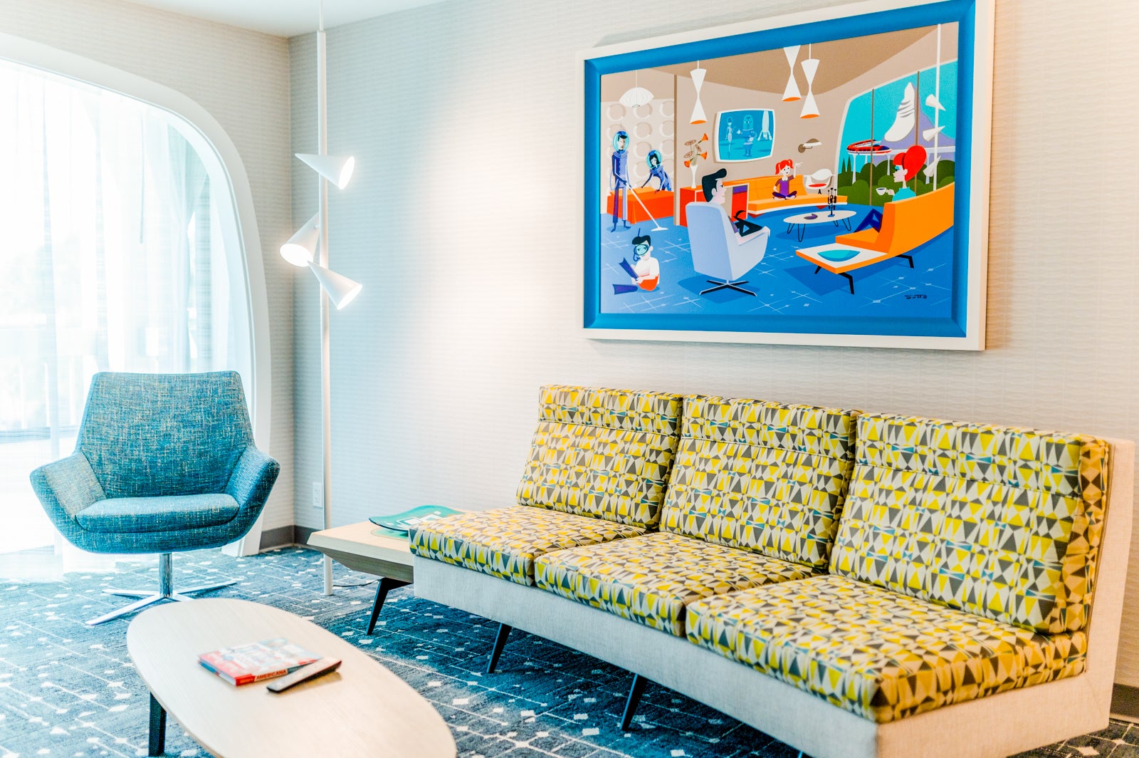 Howard Johnson Anaheim Opens Monsanto 'House of the Future'-Inspired Suite  - WDW News Today