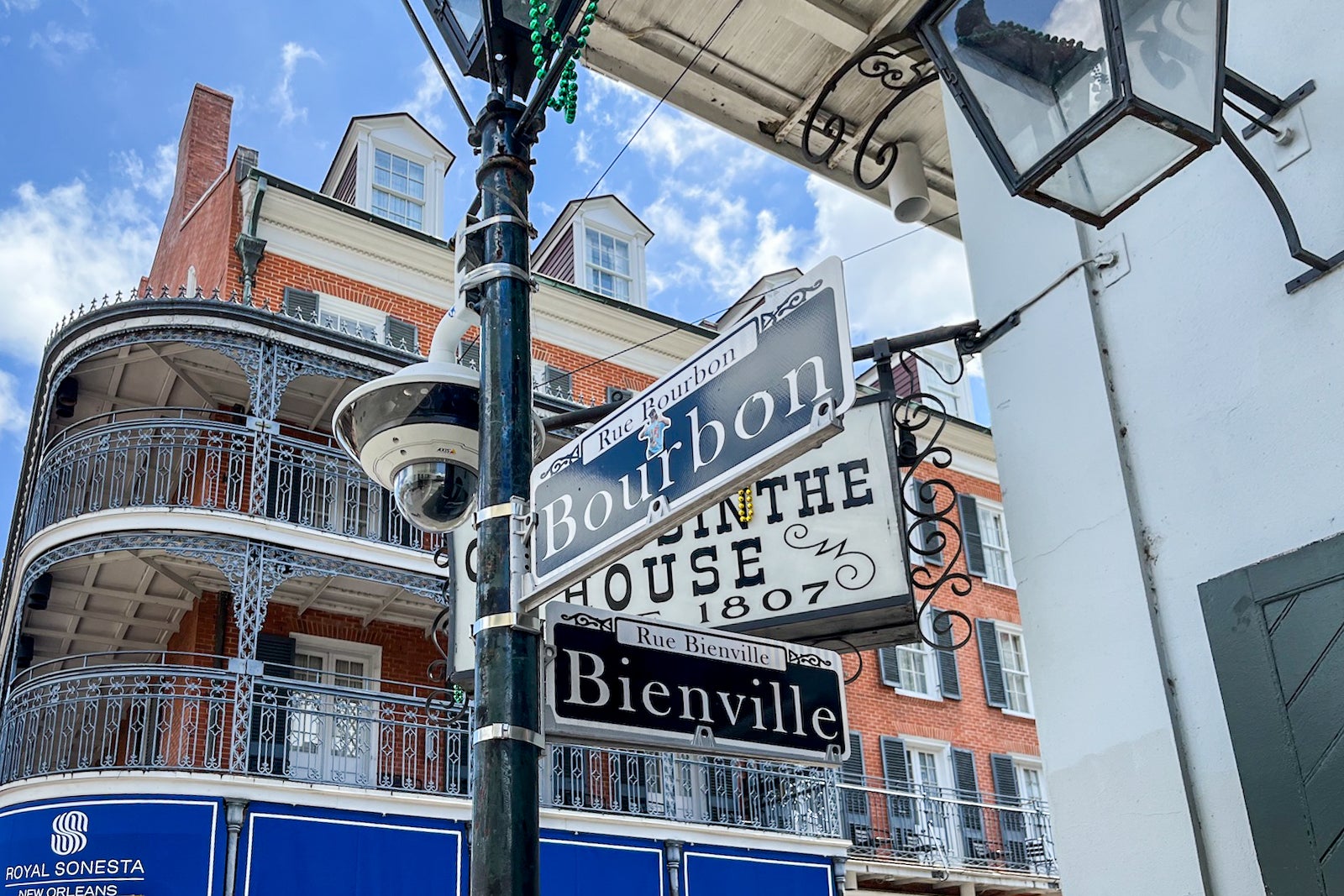 New Orleans street corner