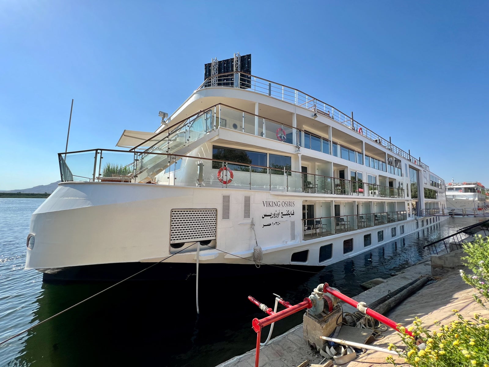 River cruise giant Viking unveils a stylish new vessel on the Nile