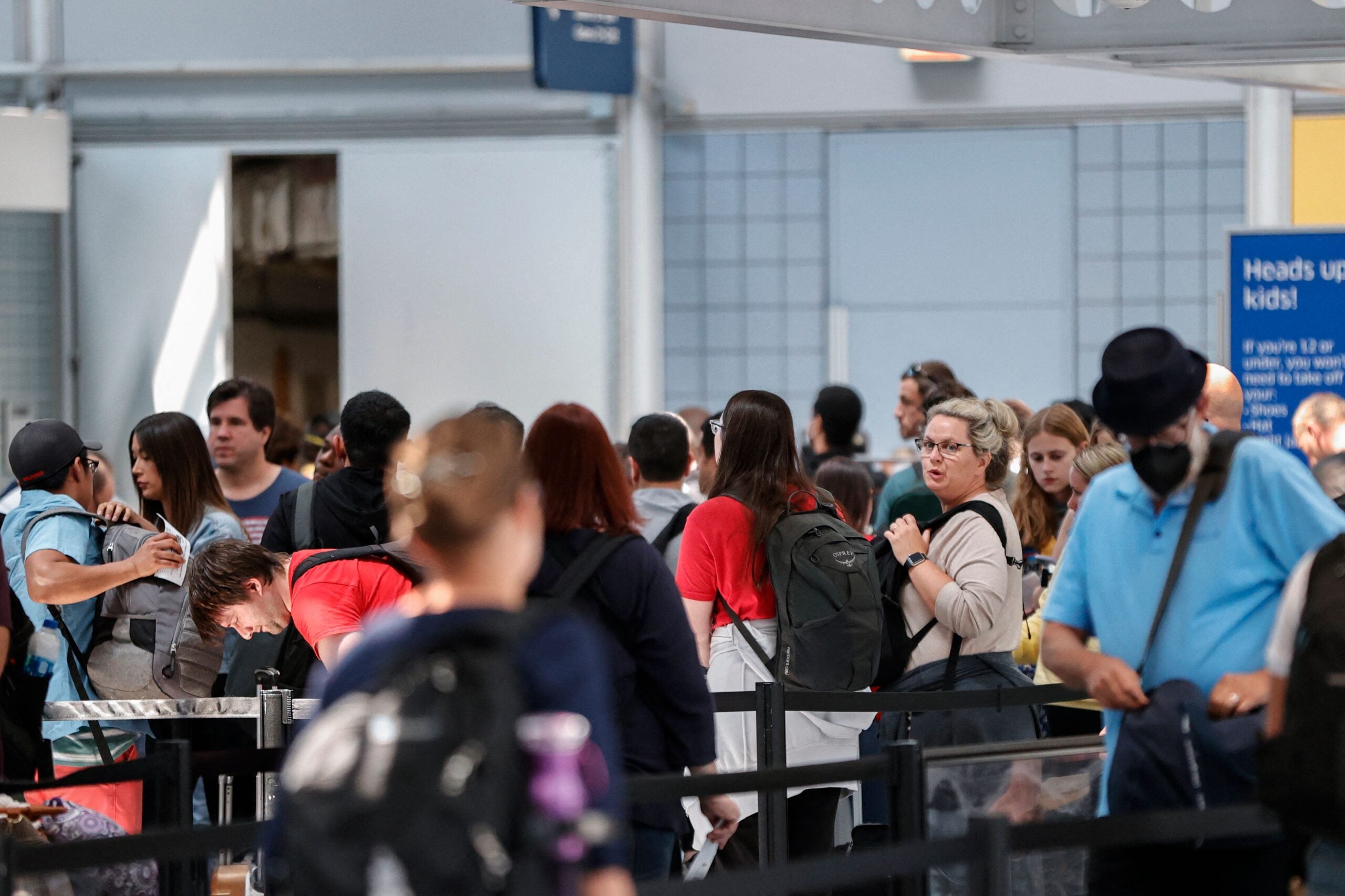 Cruising through the TSA Security Line