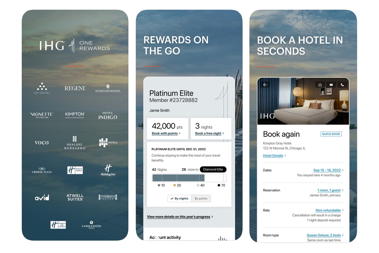 travel app with hotel booking