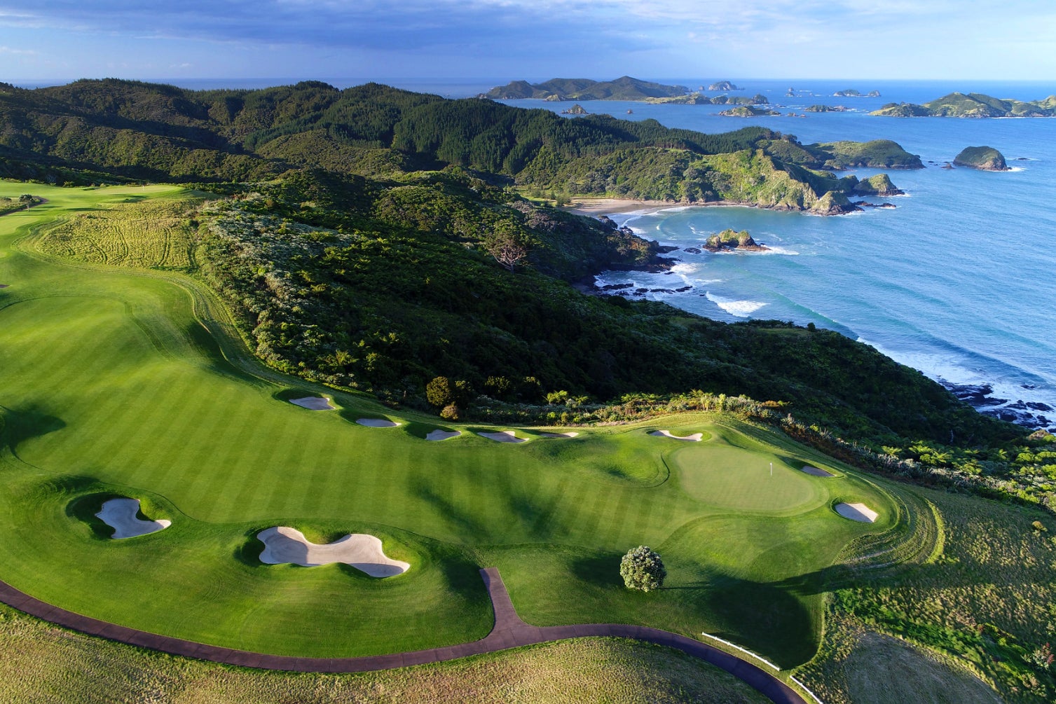 Kauri Cliffs golf course in New Zealand