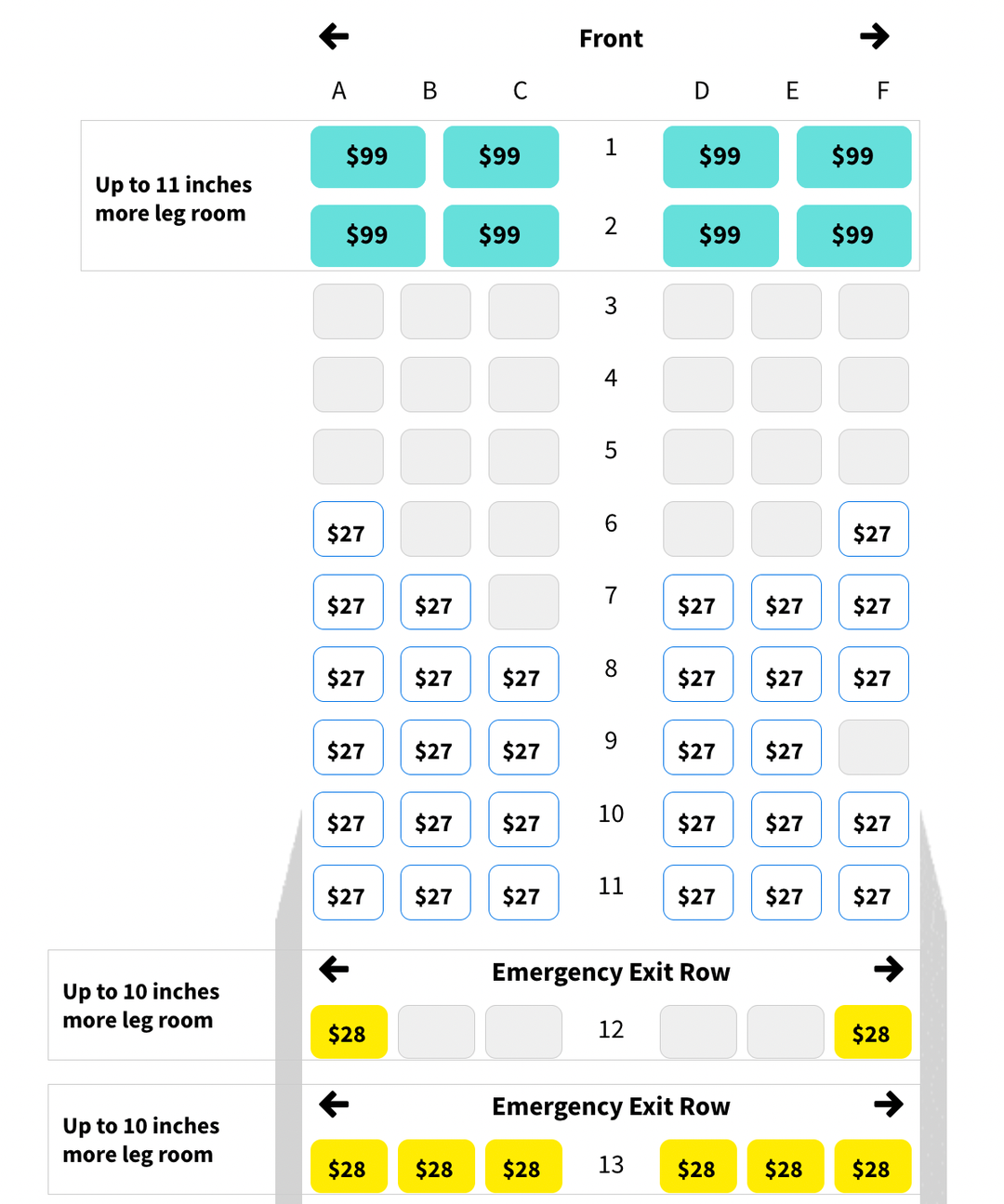 spirit airlines no seat assignment