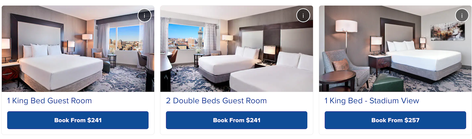 Hotels near baseball stadiums offering a home run stay on game day