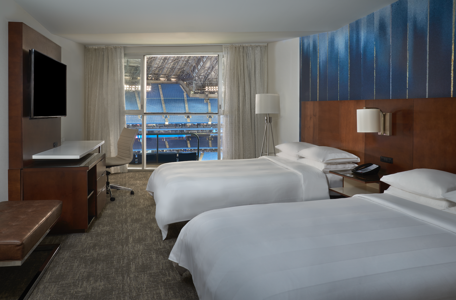 Toronto Marriott City Centre hotel home run for Blue Jays fans