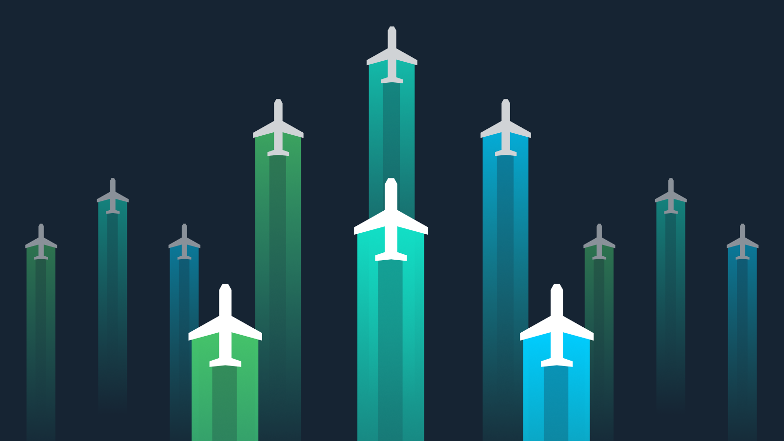 A featured image for TPG's special report on the best U.S. airlines of 2022