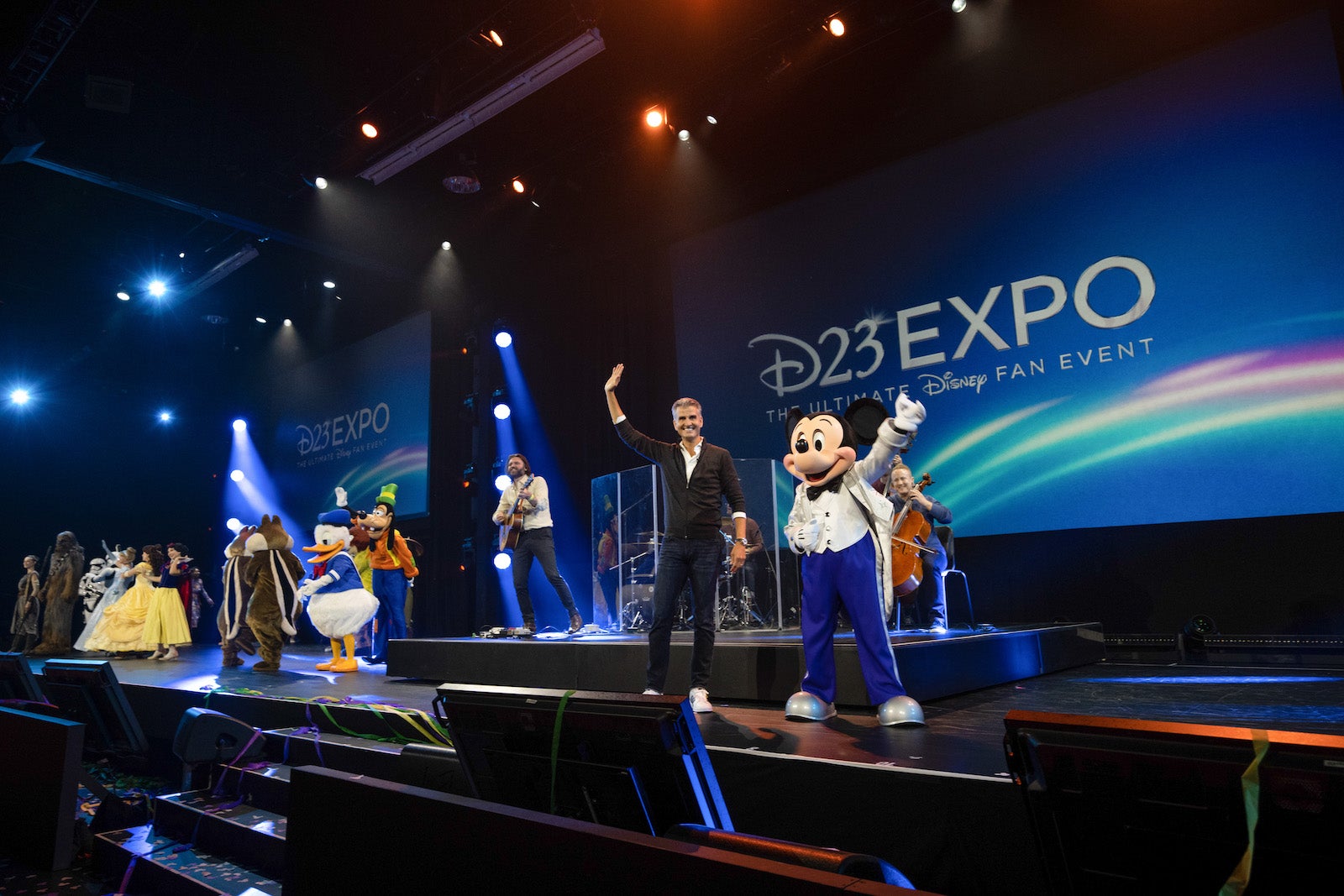 presenters at D23 Expo