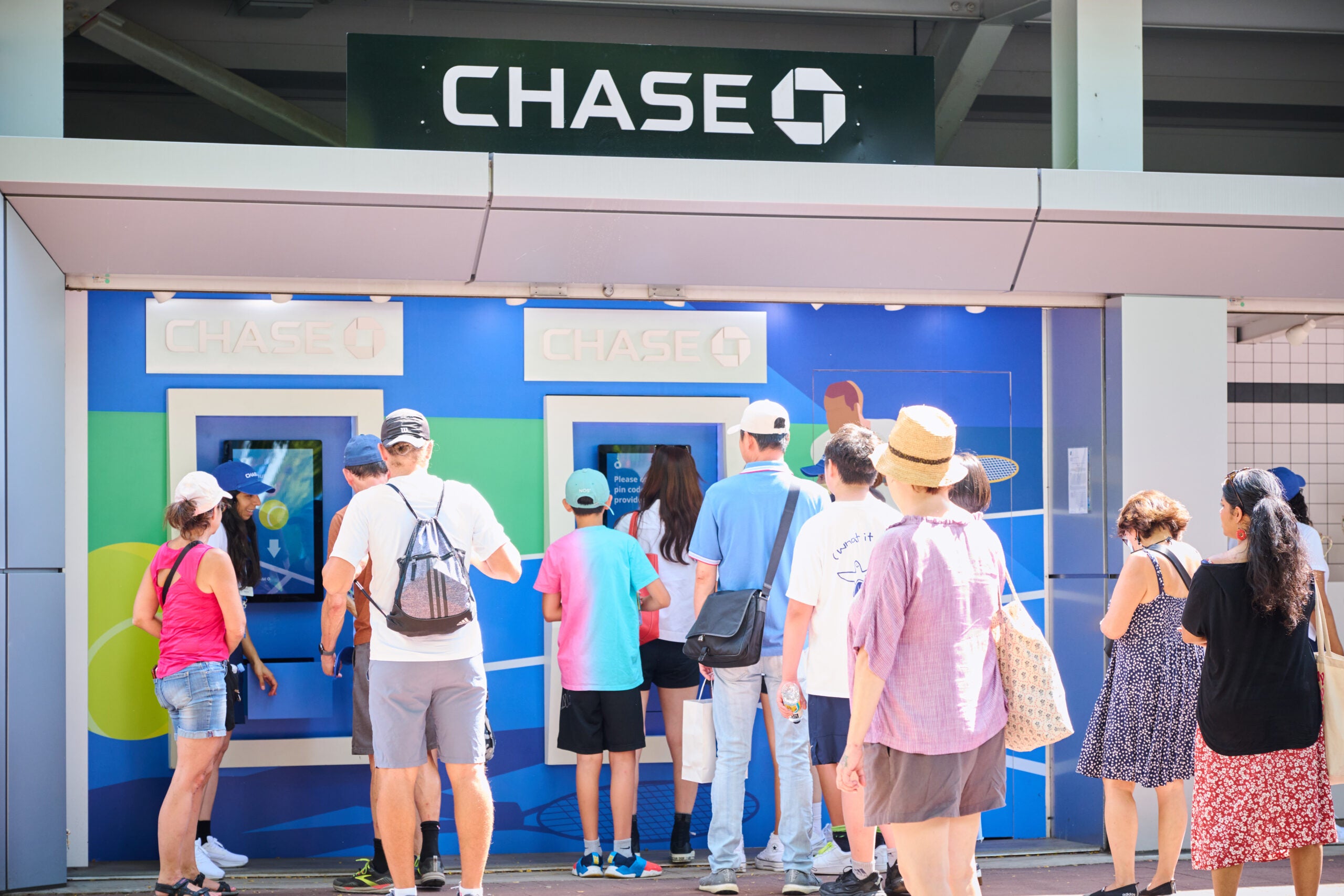 Chase quietly opened reservations for its lounge at the US Open, but