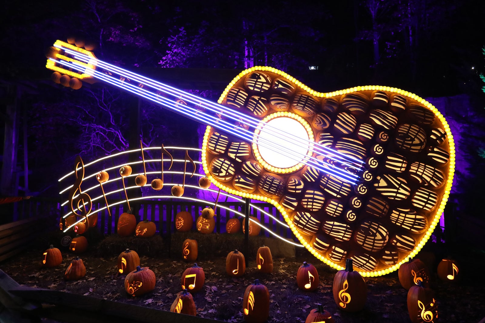 Atmosphere of the Great Pumpkin LumiNights held at Dollywood on October 27, 2019 in Pigeon Forge, TN. 