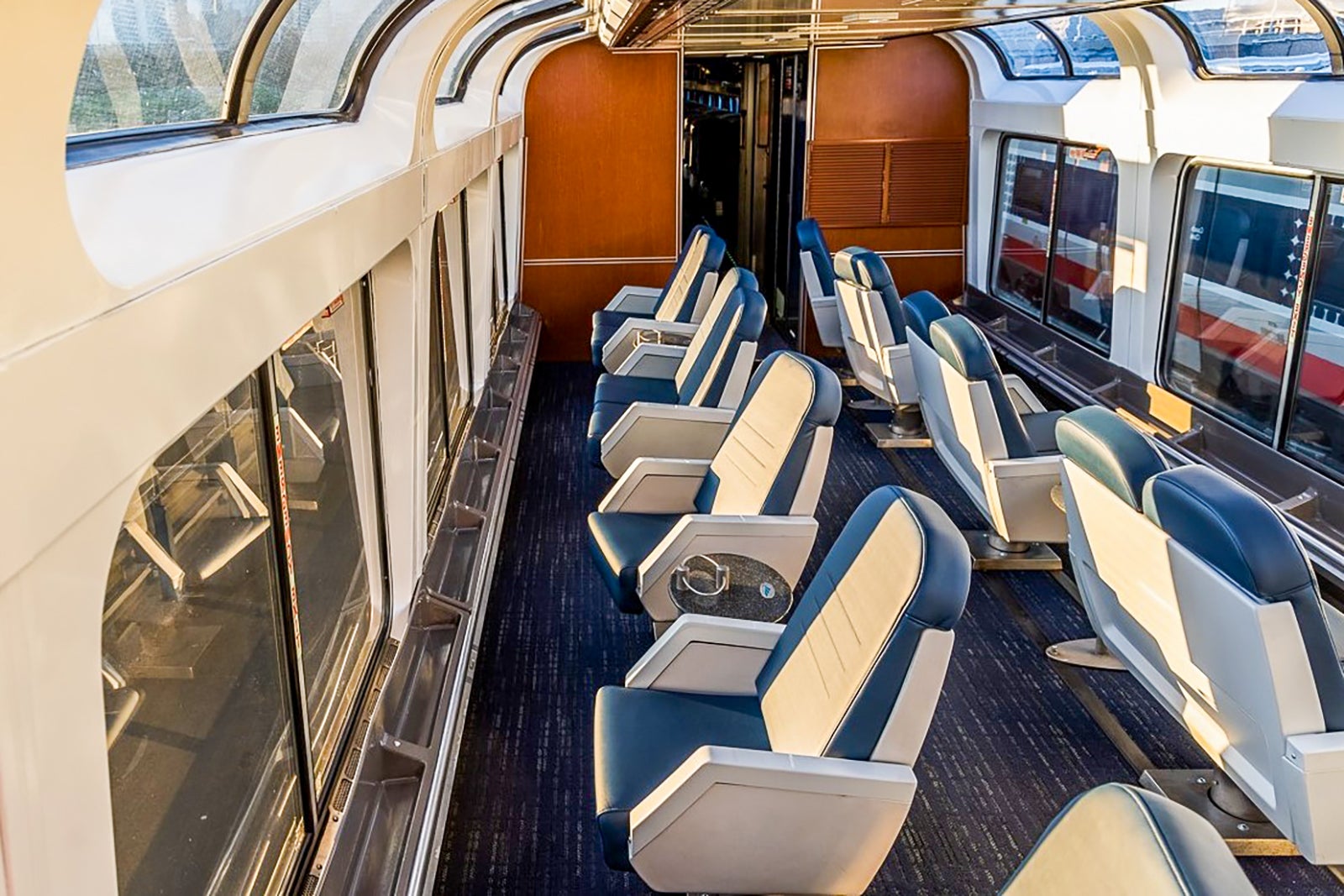 New interior Amtrak