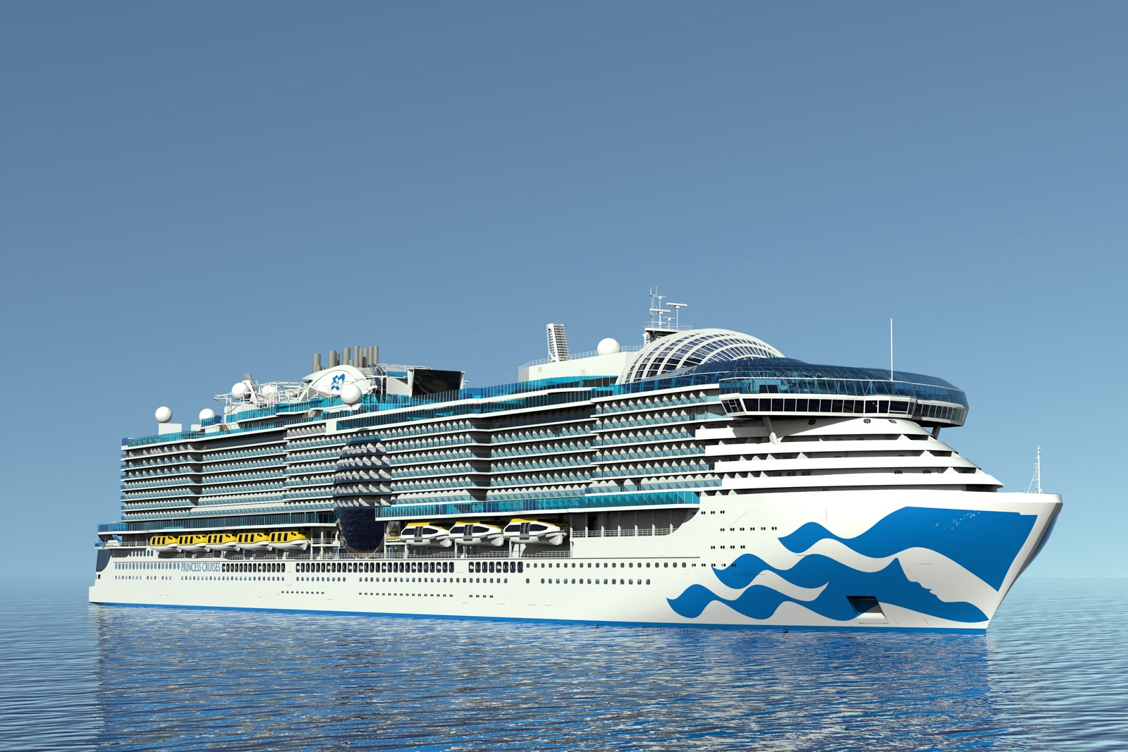 Princess Cruises reveals 1st details of giant new ship on order for
