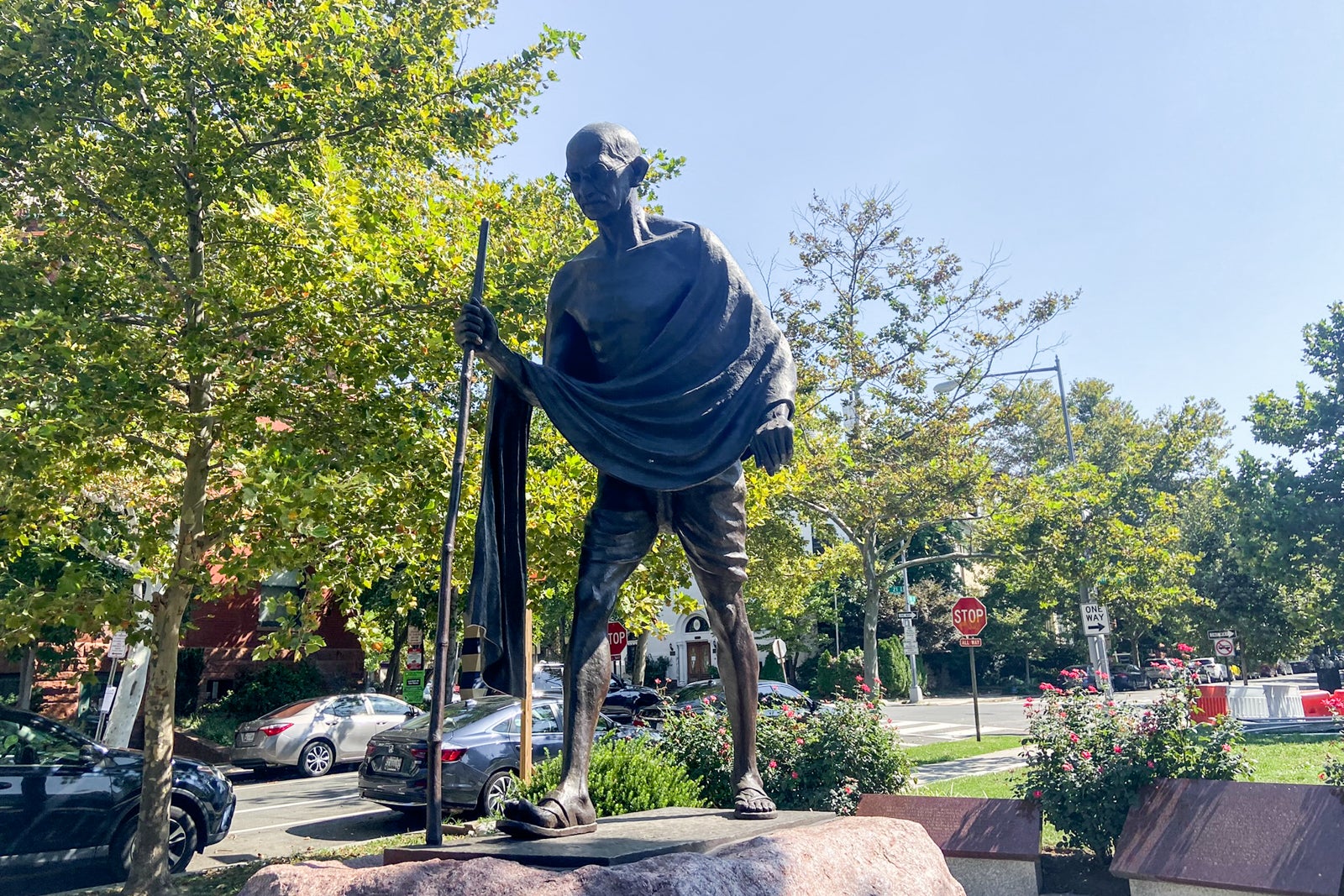 statue of Gandhi
