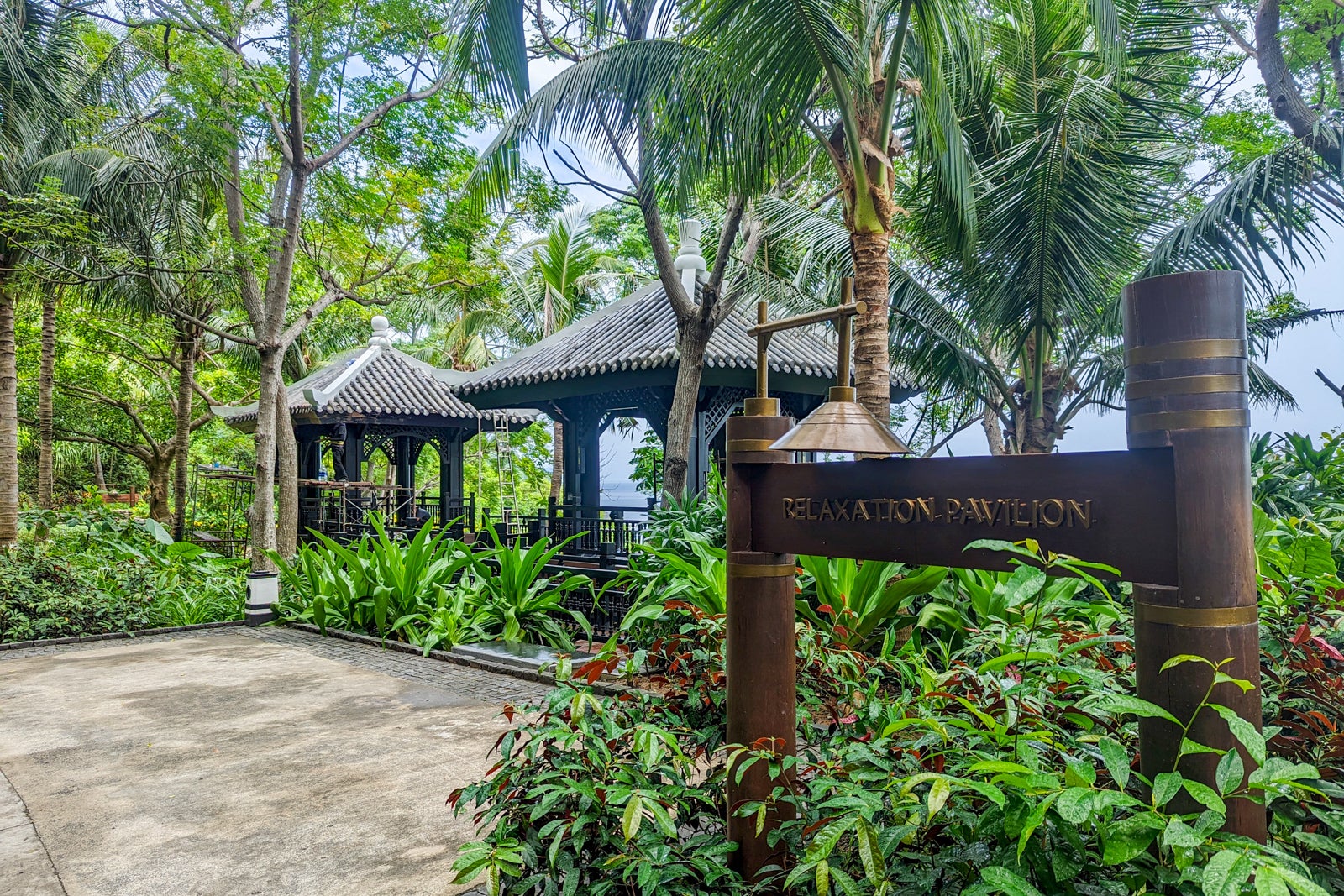 InterContinental Danang relaxation pavilion